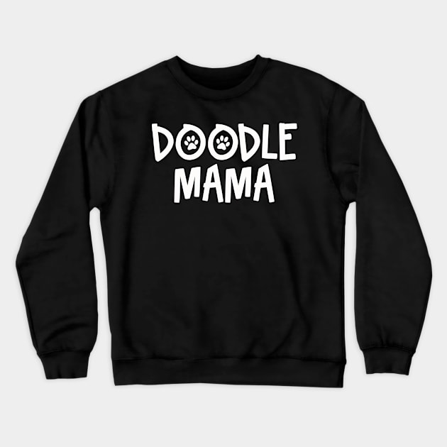 Doodle Goldendoodle Dog Mom Crewneck Sweatshirt by KAWAIITEE